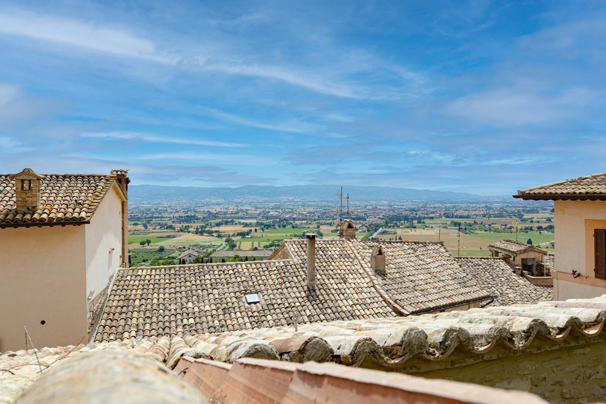 Rustic House, Con Patio E Giardino, Assisi Centro Exterior foto